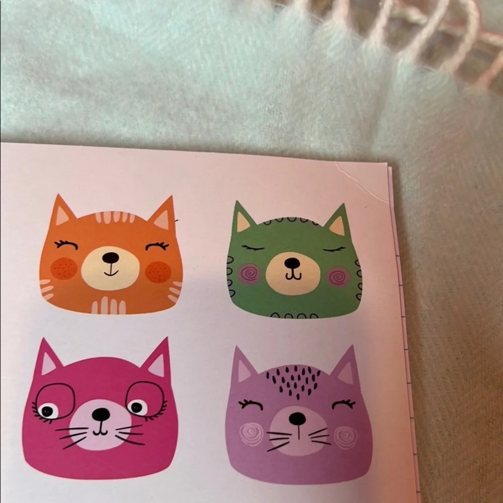NWT 🐱😻 Cat Spiral Notebook- Back To School